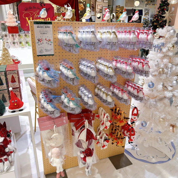 【NEW】人気のミュージックバードにクリスマスバージョンが登場しました♡