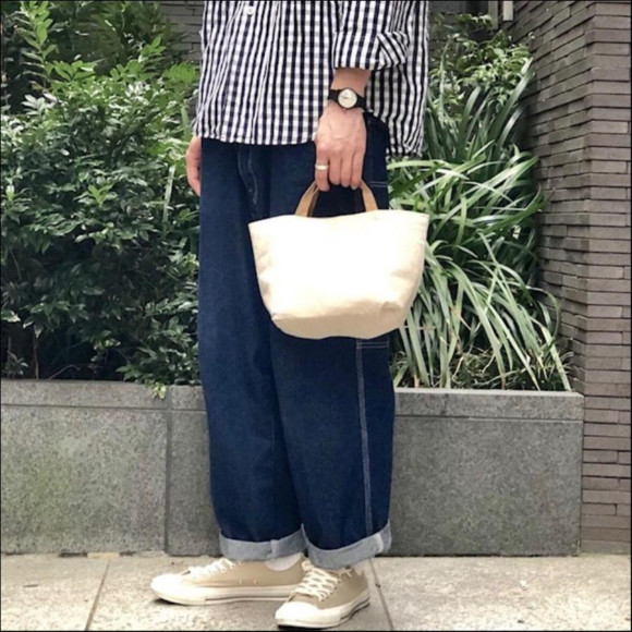 【8/19(日)までの期間限定Item！】MAKOO linen/tote bag S