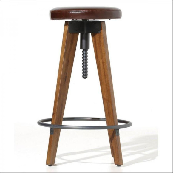 【GARAGE SALE】CHINON HIGH STOOL LEATHER