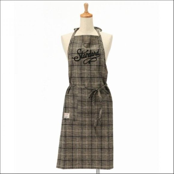 Ba*JSF GLEN CHECK APRON
