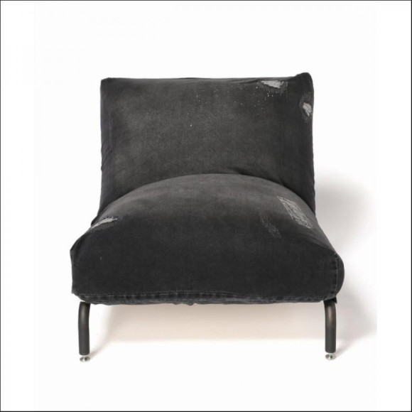 RODEZ CHAIR BLACK DAMAGE DENIM（本体+カバーセット） 家具