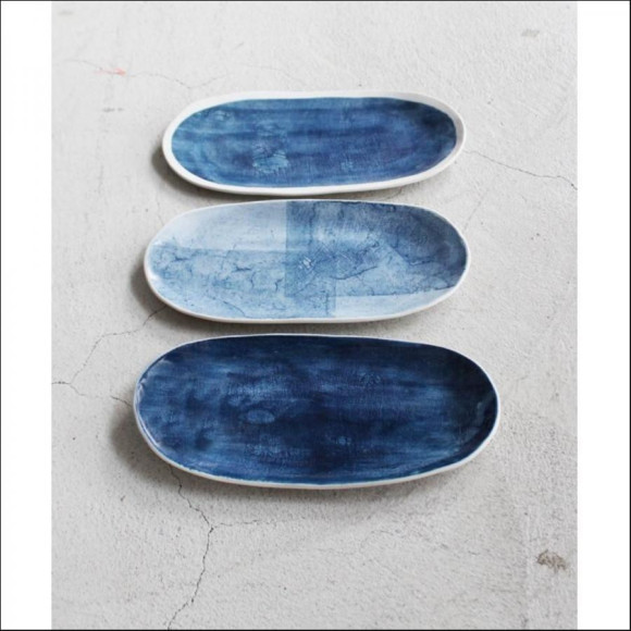 Coloma OVAL PLATE (美濃焼) 014