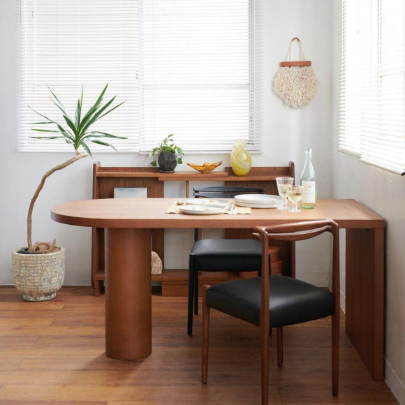 ＼ NEW ARRIVAL ／ PORTO DINING TABLE brown