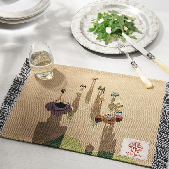 Recommendation Weaving luncheon mats and iconic acrylic magnets using the opening video of the TV anime egg head are now on sale!