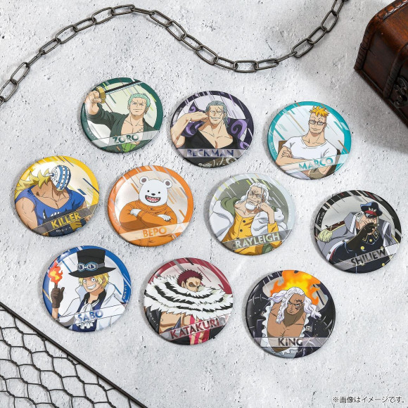 【新商品】描きおろしイラスト使用！ゾロ、ベックマン、マルコ、キラー、ベポ、レイリー、シリュウ、サボ、カタクリ、キングのアイテムが12月12日(金)に新登場！