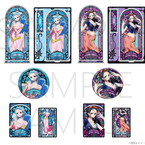 【新商品】2月1日(日)にバースデー商品が発売！2月のキャラクターはビビとロビン！