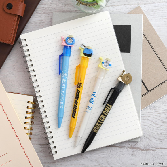 【新商品】『ONE PIECE』の電伝虫のマスコットがついたボールペン4種が3月6日(金)に新登場！