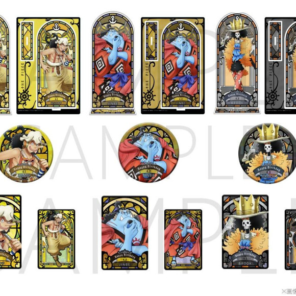 【新商品】4月1日(水)にバースデー商品が発売！４月のキャラクターはウソップ、ジンベエ、ブルック！