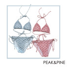 大人可愛い三角ビキニ♡【福岡水着　天神水着　リゾート水着　ALBOVE　ヨガ　ジム　PEAK & PINE　メンズ水着】