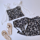 ♡ ต้นไม้ดอกเดซี่ & จุดลายชุดว่ายน้ำ [สินค้าผลิตที่เมนฟุคุโอะคะชุดว่ายน้ำเทะนจินชุดว่ายน้ำที่พักตากอากาศชุดว่ายน้ำ ALBOVE โยคะจิม PEAK & PINE ญี่ปุ่นชุดว่ายน้ำจิมการฝึก Malin การทำกิจกรรม] ที่ ♡ น่ารักเรโทรอย่างง่ายดาย