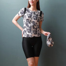 大人気のヴィンテージアロハ柄シリーズがフィットネス水着に登場☆【福岡水着　天神水着　リゾート水着　ALBOVE　ヨガ　ジム　PEAK & PINE　メンズ水着】