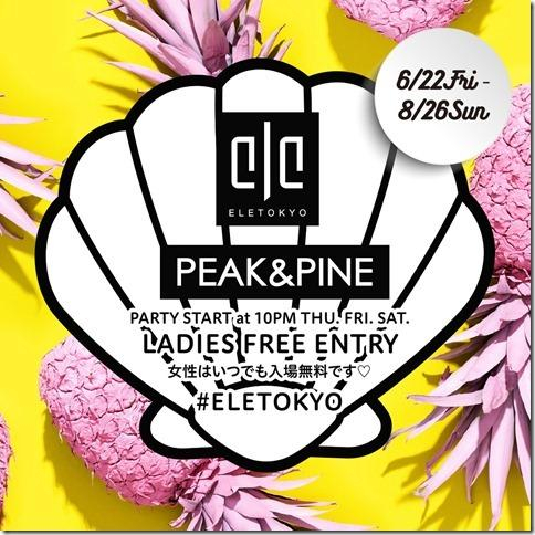 福岡・天神リゾート　水着ショップ　PEAK&PINE福岡パルコ☆　ELE　TOKYO×PEAK＆PINEコラボ　イベント企画っっ☆＝