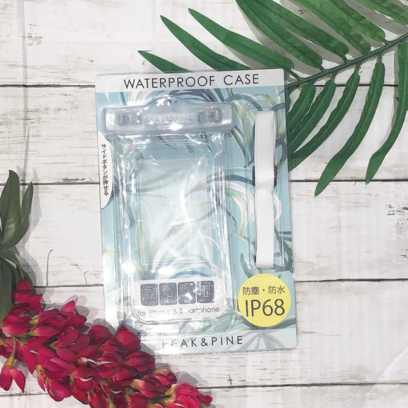 福岡・天神リゾート 水着ショップ PEAK&PINE福岡パルコ店☆カードポケット付きオリジナル防水スマホケース！！