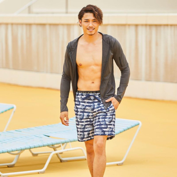  福岡・天神リゾート　水着ショップ　PEAK&PINE　福岡パルコ店☆ 遊び心溢れるカジュアルスタイルのサーフパンツ!!