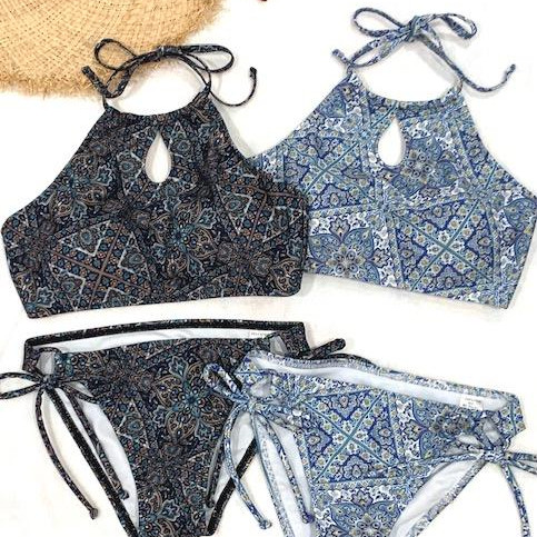  福岡・天神リゾート　水着ショップ　PEAK&PINE　福岡パルコ店☆ 大人っぽ胸元カバービキニ～～♡