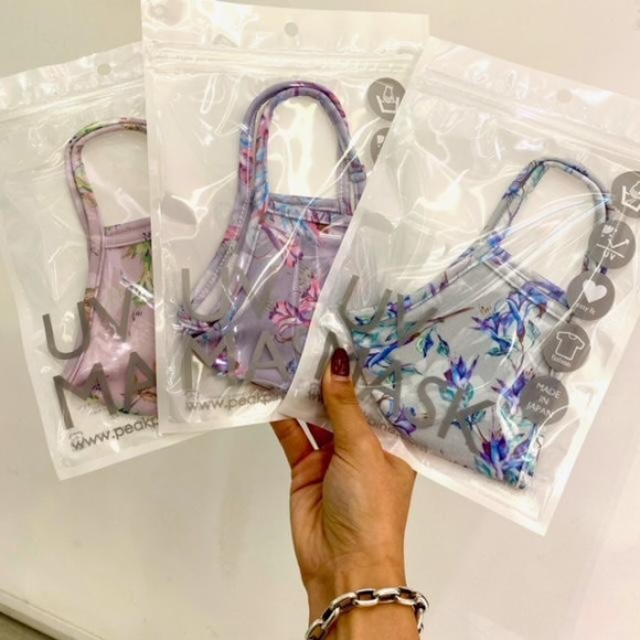 福岡・天神リゾート　水着ショップ　PEAK&PINE　福岡パルコ店☆　大人フェミニンなおしゃれマスク！スタッフからも大人気♡