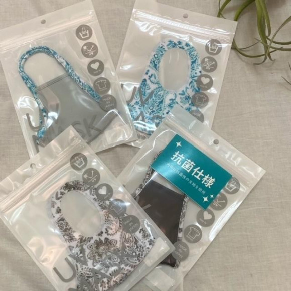  福岡・天神リゾート　水着ショップ　PEAK&PINE　福岡パルコ店☆ 大人気水着素材のペイズリー柄マスク！！
