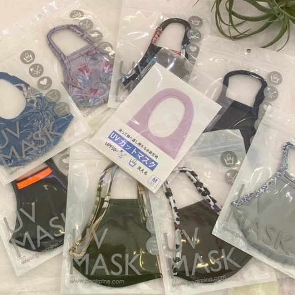 福岡・天神リゾート　水着ショップ　PEAK&PINE福岡パルコ店☆　Lサイズのマスクも種類豊富に！！可愛いマスクをぜひcheckっ
