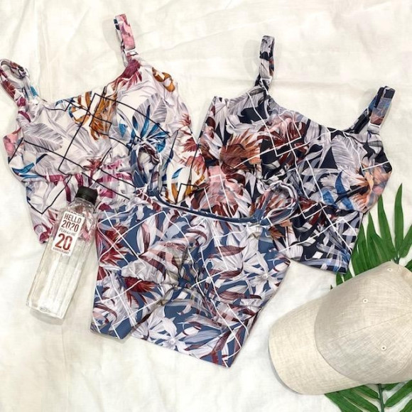 福岡・天神リゾート　水着ショップ　PEAK&PINE　福岡パルコ店☆　アクティブウェアでもおすすめ！ヨガ＆ジム＆プールOKですっ♡