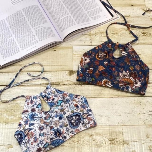 福岡・天神リゾート　水着ショップ　PEAK&PINE　福岡パルコ店☆　新作エスニック柄水着！大人かっこよくキマる水着に♪