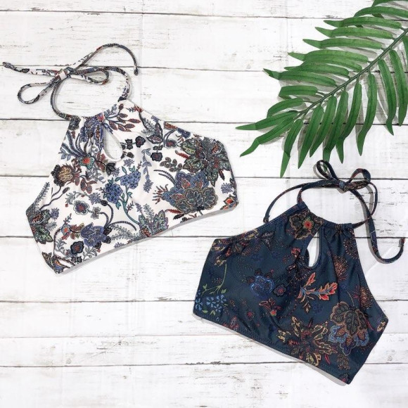  福岡・天神リゾート　水着ショップ　PEAK&PINE　福岡パルコ店☆ 　エスニック×ハイネックでヘルシーに♡