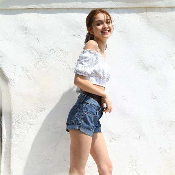 福岡・天神リゾート　水着ショップ　PEAK&PINE　福岡パルコ店☆　まるでお洋服！？360度カワイイオフショル水着♡
