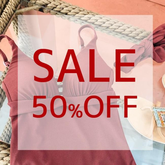 福岡・天神リゾート　水着ショップ　PEAK＆PINE　50％OFFSALE　大好評につき1月31日まで延長決定！！