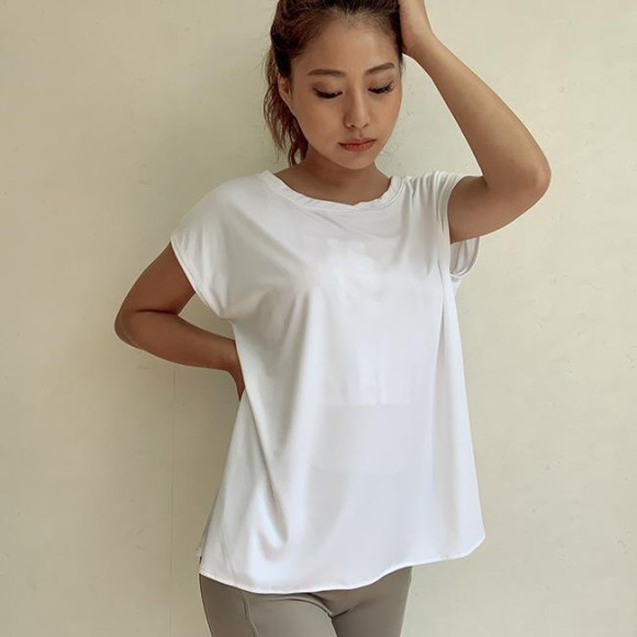 福岡・天神リゾート　水着ショップ　PEAK＆PINE　大人気★　UVカットメッシュ切り替えTシャツ♪