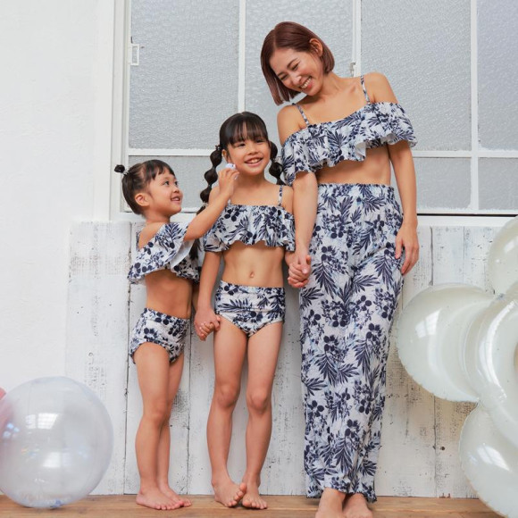 待望のKIDS水着★パパ・ママとお揃い♡【福岡水着　天神水着　リゾート水着　ALBOVE　ヨガ　ジム　PEAK＆PINE　メンズ水着】