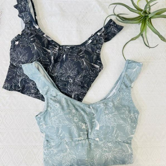 大人気★大人可愛いヨガウェア❀【福岡水着　天神水着　リゾート水着　ALBOVE　ヨガ　ジム　PEAK＆PINE　メンズ水着】