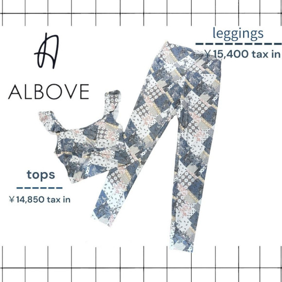 可愛いヨガウェアでモチベアップ♡【福岡水着　天神水着　リゾート水着　ALBOVE　ヨガ　ジム　PEAK & PINE　メンズ水着】