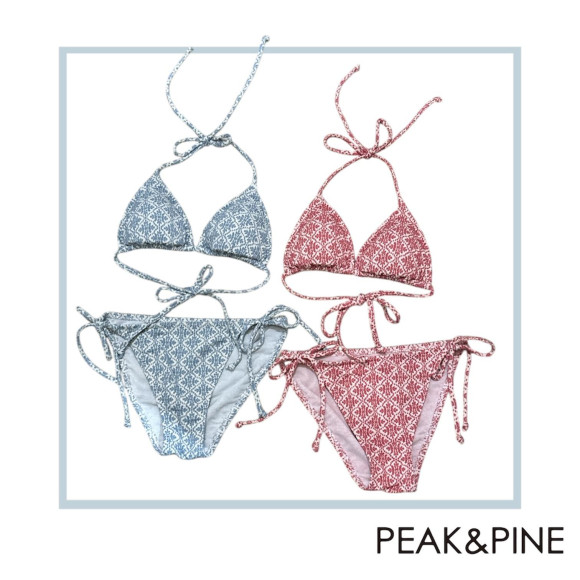 大人可愛い三角ビキニ♡【福岡水着　天神水着　リゾート水着　ALBOVE　ヨガ　ジム　PEAK & PINE　メンズ水着】