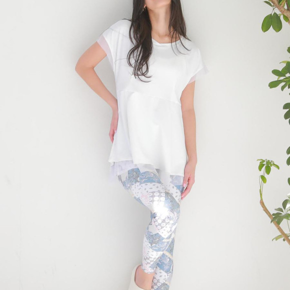 Excellent breathability! UPF50+ T-shirt ♡【Fukuoka Swimsuit Tenjin Swimsuit Resort Swimsuit ALBOVE Yoga Gym PEAK & PINE Men Swimsuit】