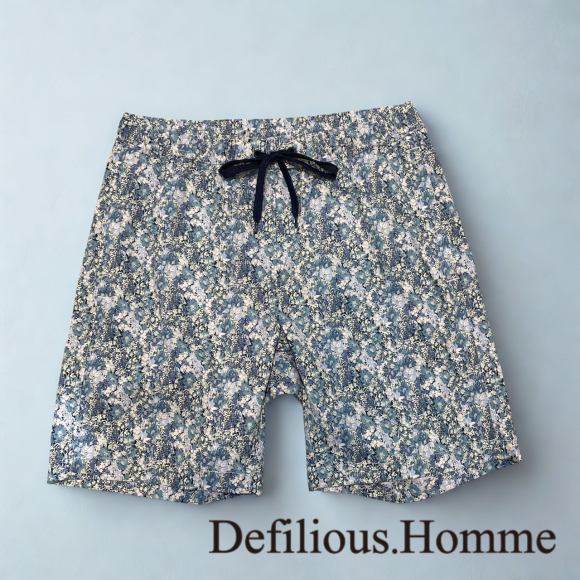 小花柄が可愛い！メンズサーフパンツ☆【福岡パルコ　大人水着　九州水着　福岡水着　メンズ水着】