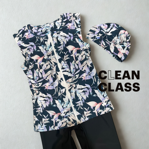 運動中もエレガントに仕上がるフィットネス水着♡【福岡パルコ　大人水着　九州水着　福岡水着　天神水着　フィットネス水着】