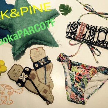 福岡・天神地区☆リゾート水着ショップPEAK&PINE福岡パルコ店☆上下別柄ビキニ☆