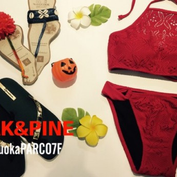 福岡・天神地区☆リゾート水着ショップPEAK&PINE福岡パルコ店☆新作ハイネックビキニ☆