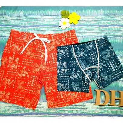 福岡・天神リゾート水着ショップPEAK&PINE☆オシャレなメンズサーフパンツ新作入荷！