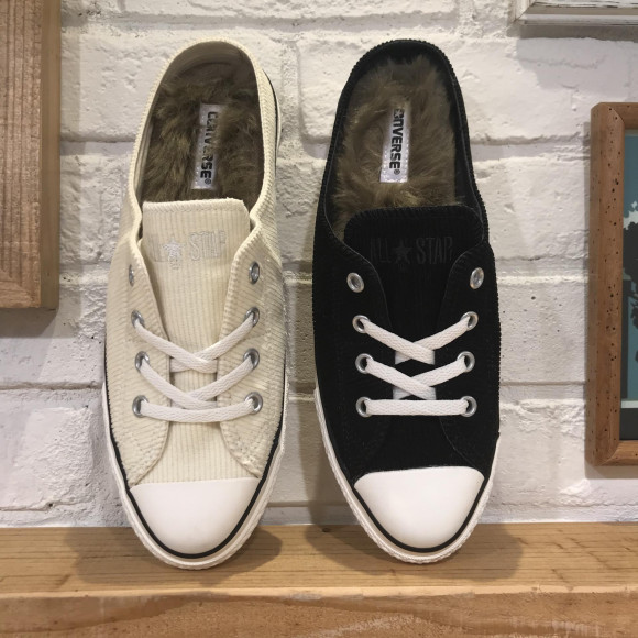 CONVERSE ☆ AS S CORDUROY MULE SLIP OX