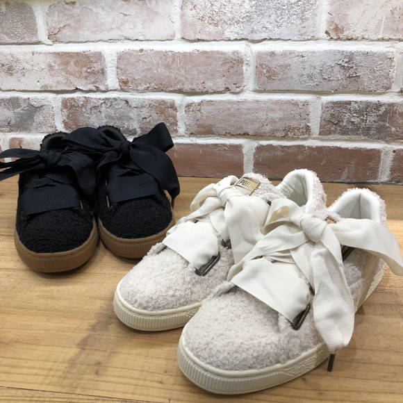 PUMA★W BASKET HEART TEDDY
