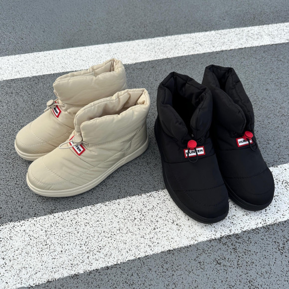 HUNTER☆W IN/OUT PUFFER BOOTIE