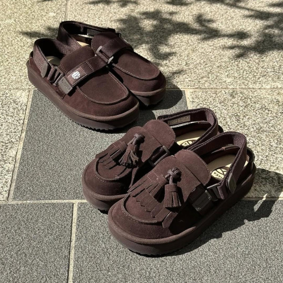 SHAKA☆MOC MULE TASSEL SUEDE
