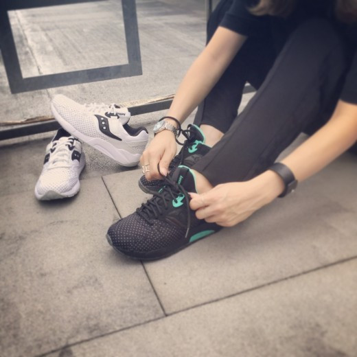【SAUCONY】優しくまとまるドット柄♪♪