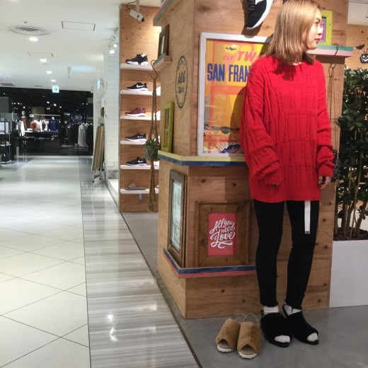 【TOHO】FUR SANDAL♪