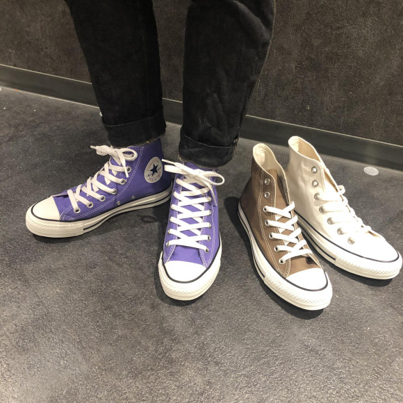 NEW！CONVERSE☆ALL STAR WASHEDCANVAS HI・OX