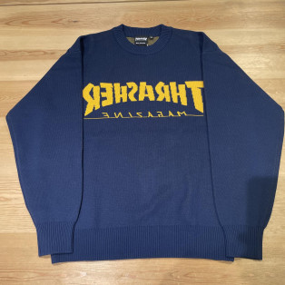 THRASHER JQDロゴセーター