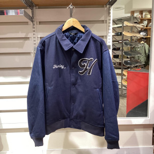 Hurley スタジャン メルトン 異素材ミックス