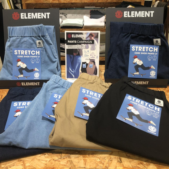 ☆ELEMENT　エレメント　メンズ　新入荷　ストレッチショットパンツ　ロンパン☆