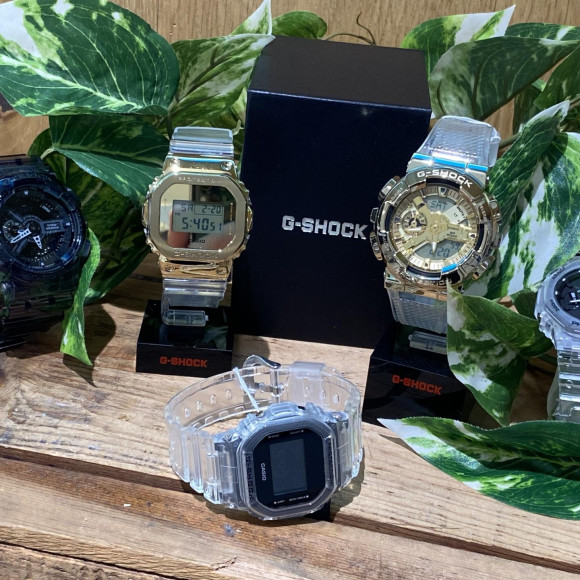 G-SHOCK スケルトン・シリーズ　入荷！　2/19日発売！