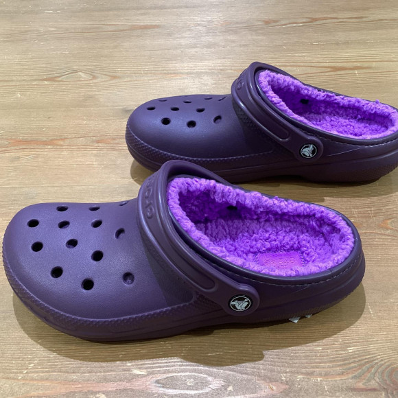 crocs " CLASSIC LINED CLOG"